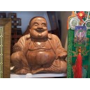 Statue de Bouddha souriant