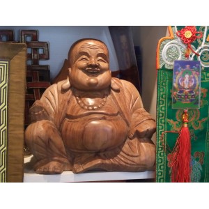 Statue de Bouddha souriant