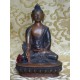 Statue de Bouddha en cuivre naturel